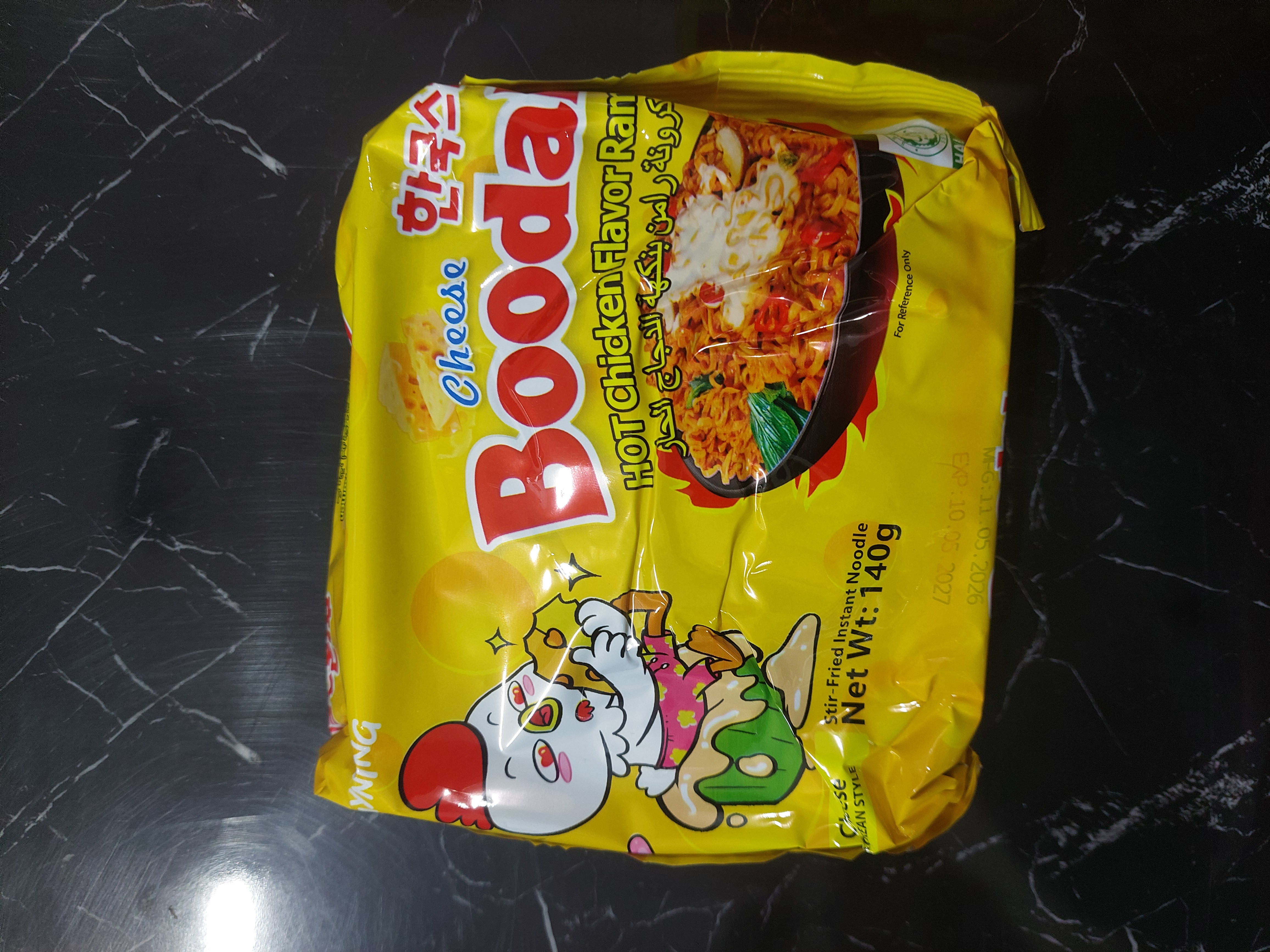 Ramen Queso Pollo picante