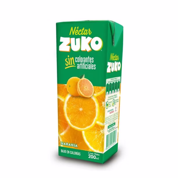Jugo en caja Zuko Naranja