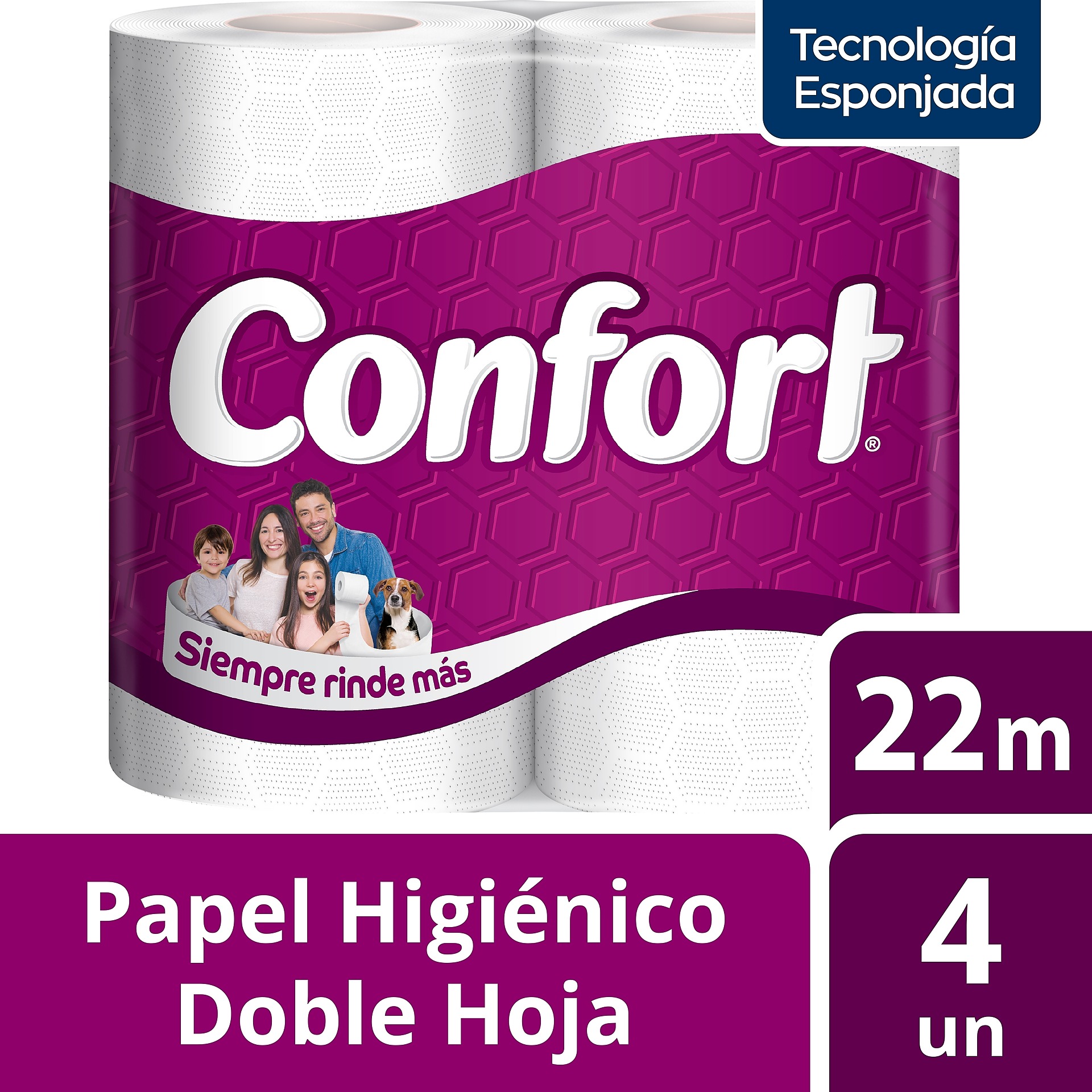 Confort 22m 4 Rollos