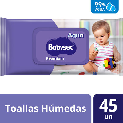 Toallitas Húmedas Babysec Premium 45 un