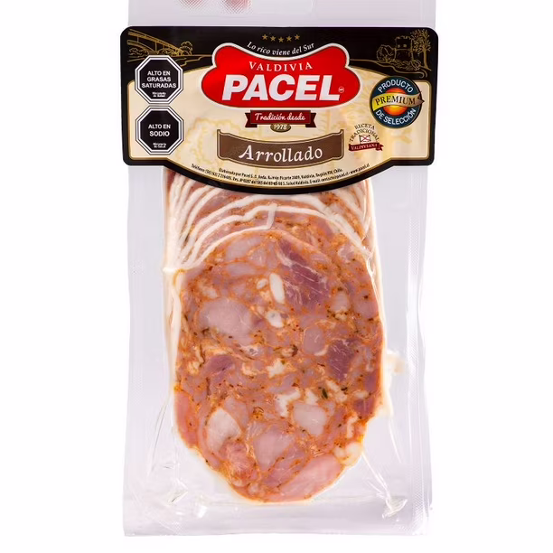Arrollado de aji 125g Pacel