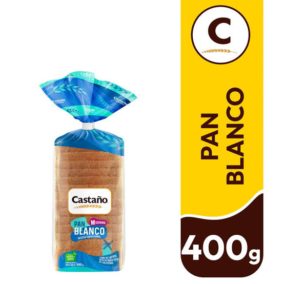 Pan Blanco Mediano 400g Castaño