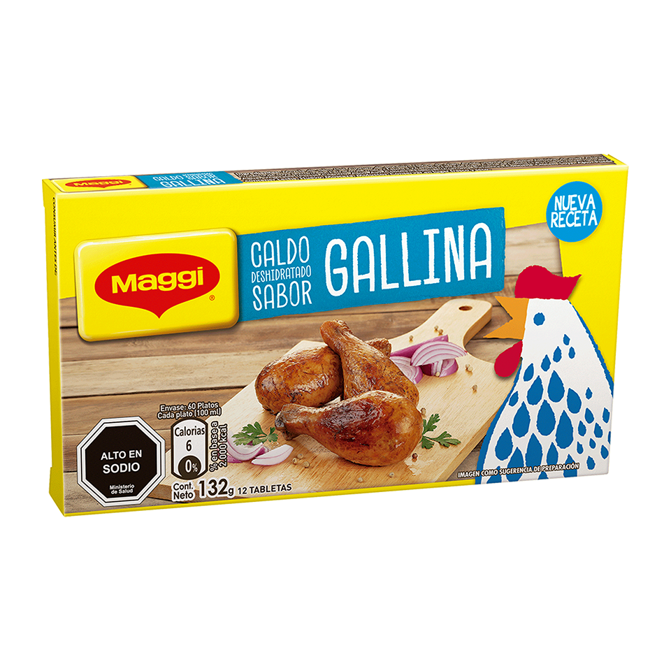 Caluga Maggi Gallina Caldo Deshidratado