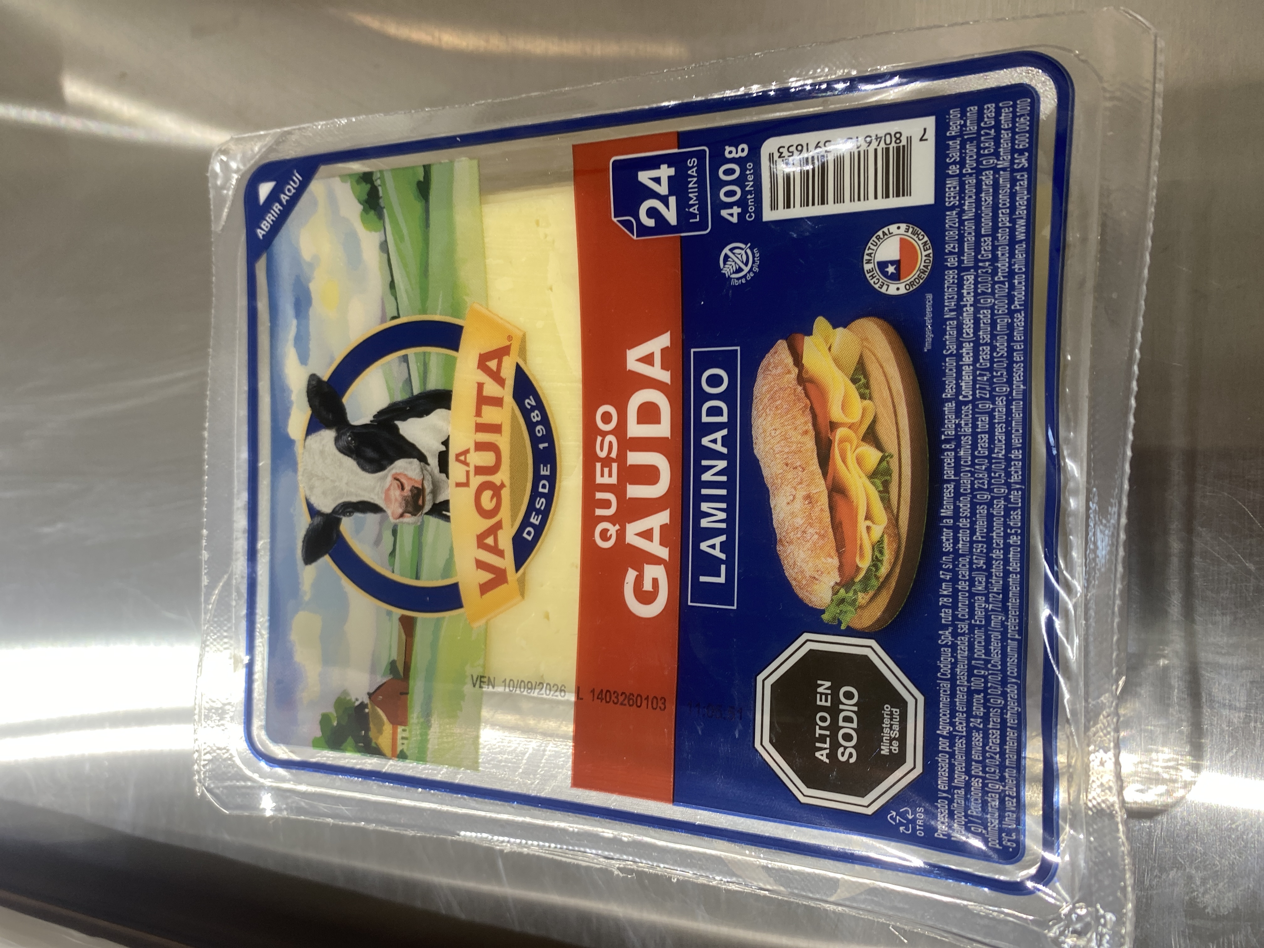 Queso La Vaquita 400gr