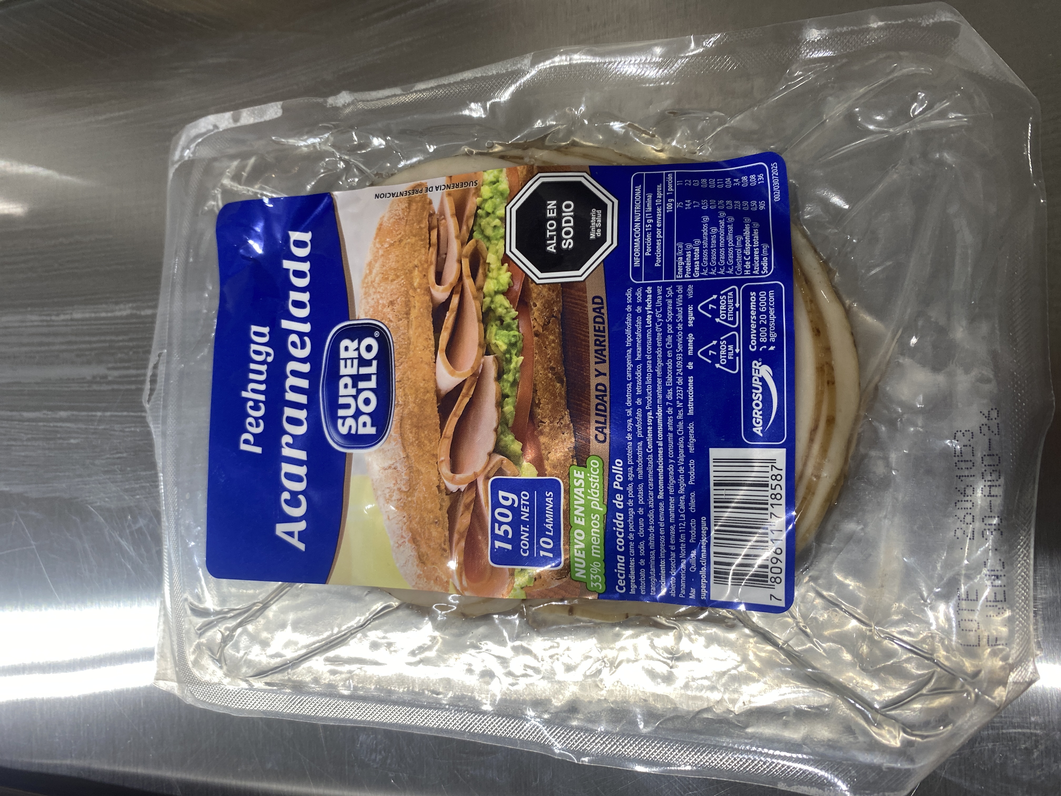 Pechuga Acaramelada Super Pollo 150gr