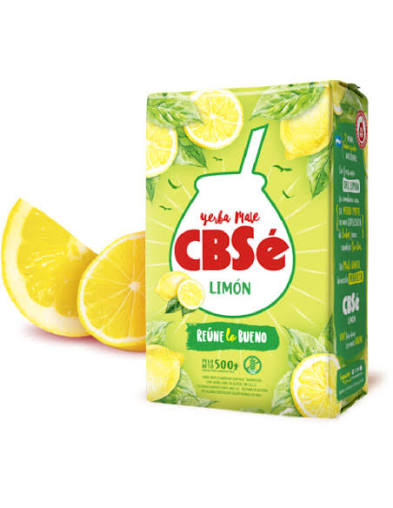 Yerba Mate Cbsé Limón 500g