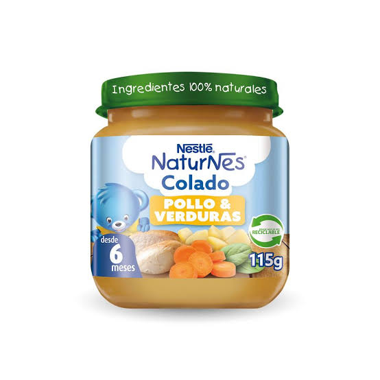Colado Pollo y Verduras 115g Nestle