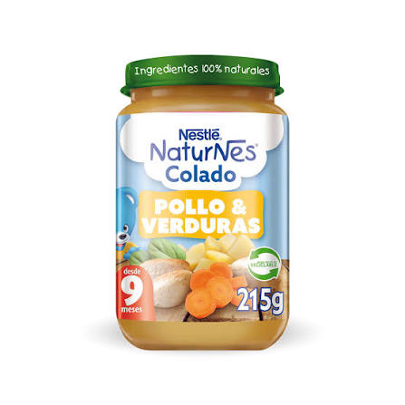 Colado Pollo y Verduras 215g Nestle